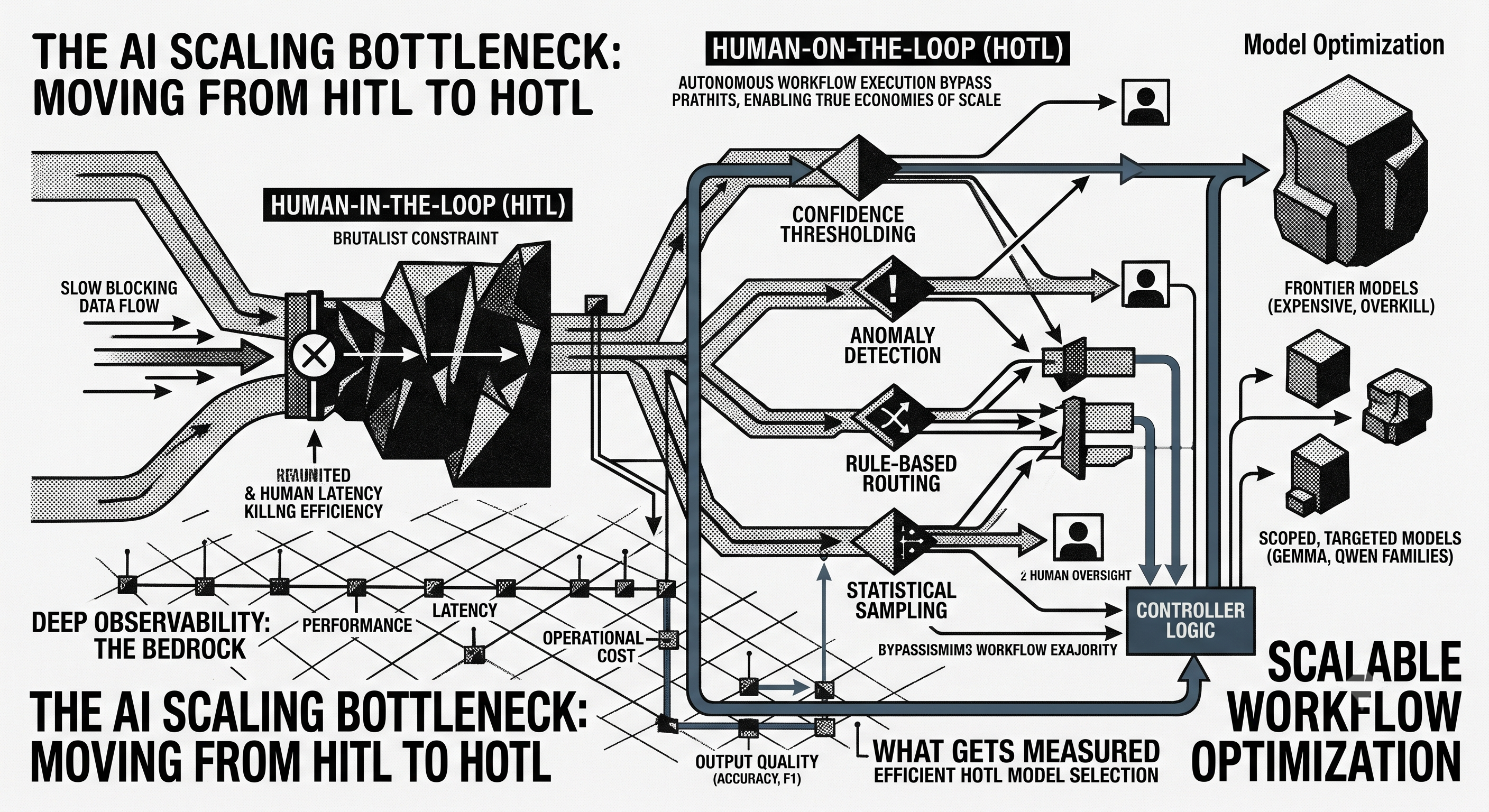 The AI Scaling Bottleneck: Moving from Human-In-The-Loop to Human-On-The-Loop